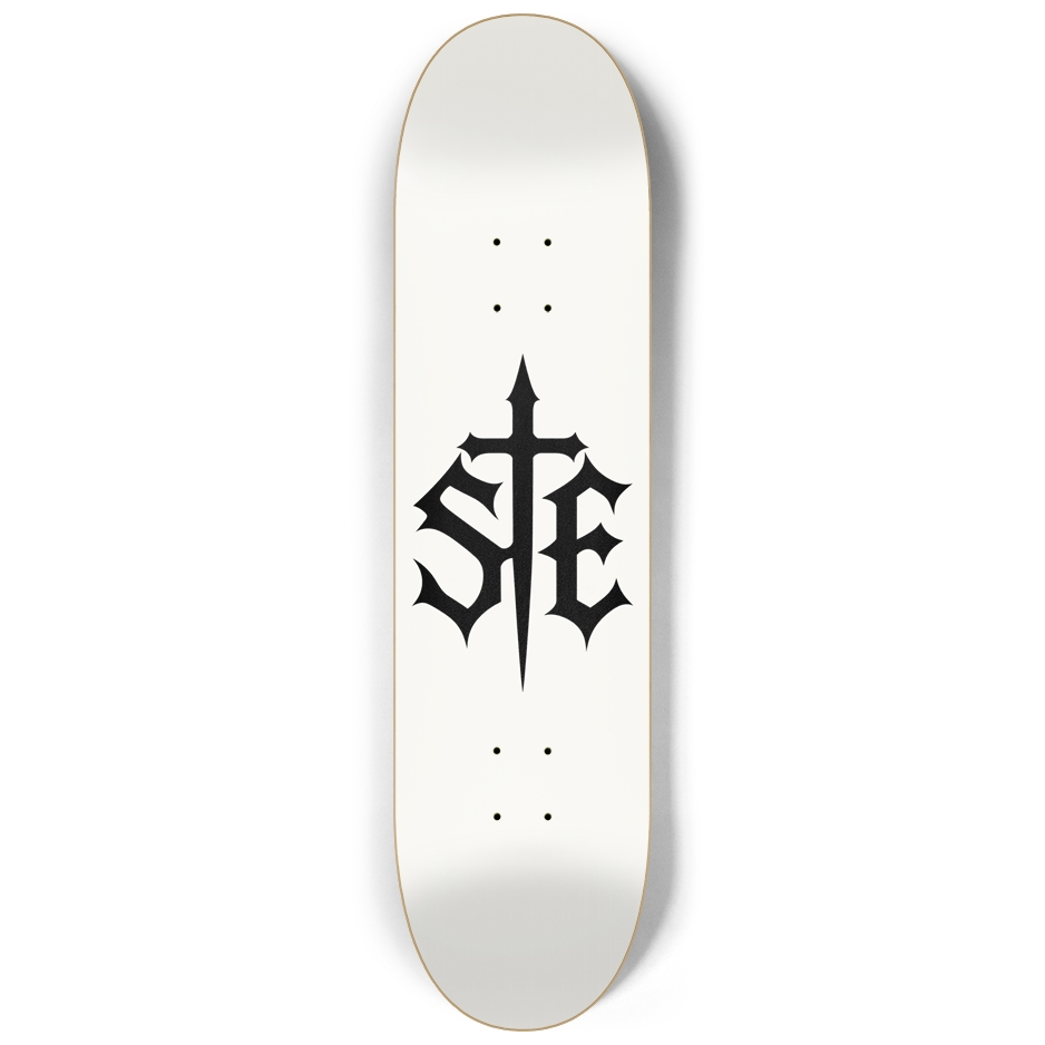 S.E. Logo — White